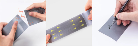 TAŚMA NAPRAWCZA SREBRNA ZBROJONA 48mm x 50m WYTRZYMAŁA DUCT TAPE SILVER
