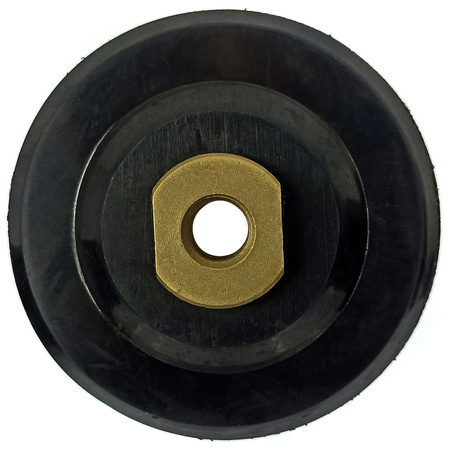 PRZYSTAWKA Z RZEPEM 100mm DYSK GUMOWY