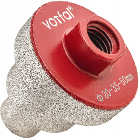 FREZ STOŻKOWY OTWORNICA DIAMENT STOŻEK SZLIFOWANIA GRESU M14 20 35 50 MM