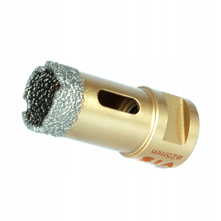 Otwornica diamentowa do ceramiki, kamienia, gresu, glazury 25 mm M14