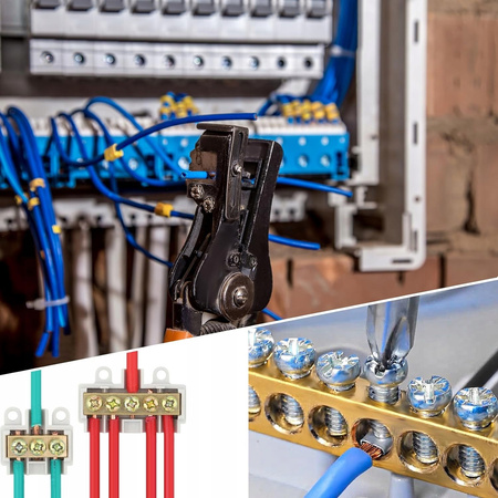 TULEJKI KABLOWE NIEIZOLOWANE ZESTAW 1000 SZTUK ZŁĄCZKI PRZEWODÓW