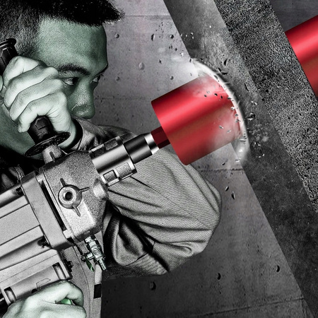 WIERTŁO KORONOWE DIAMENTOWE DO BETONU 162 x 450mm WIERTNICA OTWORNICA