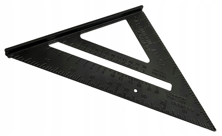KĄTOWNIK STOLARSKI UNIWERSALNY PRZYMIAR 7" 180mm ALUMINIOWY
