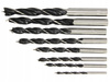 Zestaw wierteł do drewna 8 szt. wiertło 3-10 mm