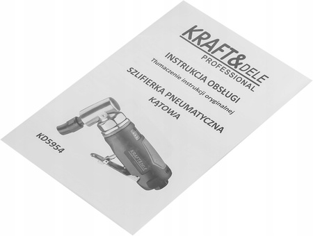 SZLIFIERKA PNEUMATYCZNA KĄTOWA 1/4" 90 PSI 21 000 obr./min