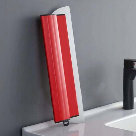 SZPACHLA WYKOŃCZENIOWA NÓŻ DO GŁADZI PIÓRO NIERDZEWNE 65 CM OSTRZE WYMIENNE