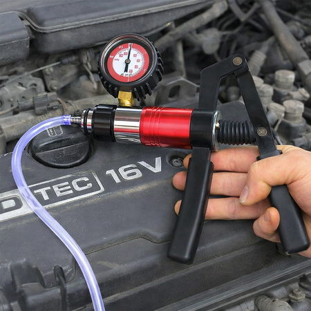 POMPA PRÓŻNIOWA POMPKA CIŚNIENIOWA PODCIŚNIENIOWA WAKUOMETR -1 do 3 bar