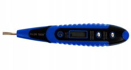 PRÓBNIK NAPIĘCIA TESTER ELEKTRONICZNY PRĄDU 12-220