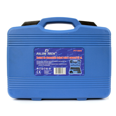 ŚCIĄGACZ TULEI ŁOŻYSK ADAPTERY PRASY 18-74MM 52el