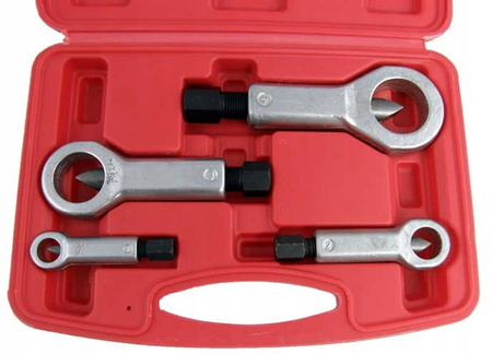 ZESTAW PRZECINAKÓW OBCINAKÓW DO NAKRĘTEK ŚRUB 4el