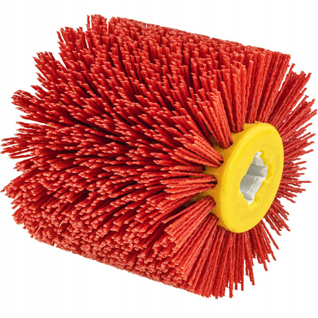 Szczotka NYLONOWA do satyniarki szlifierki 120X100 ściernica drewna P80