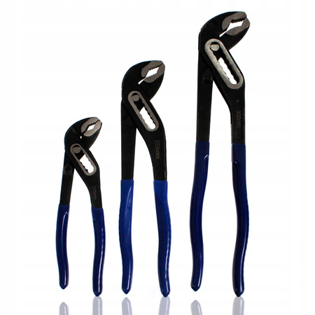 SZCZYPCE NASTAWNE DO RUR 3 szt. 175/240/300 mm