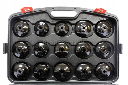 ZESTAW KLUCZE DO FILTRA OLEJU 30 EL + PAZURKOWY