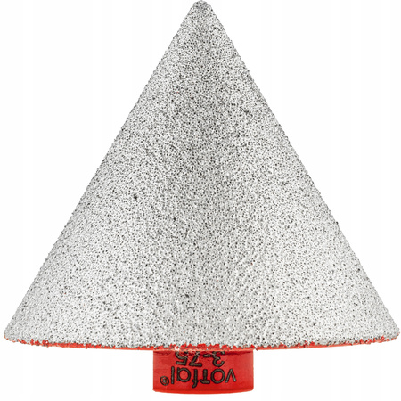 TARNIK FREZ STOŻKOWY OTWORNICA DIAMENT STOŻEK DO SZLIFOWANIA GRESU M14 3-75