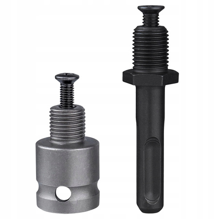 UCHWYT DO WIERTARKI WIERTARSKI GŁÓWKA FUTERKO 2-13mm gwint 1/2 + 2 adaptery