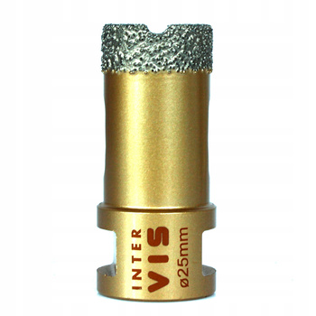 Otwornica diamentowa do ceramiki, kamienia, gresu, glazury 25 mm M14