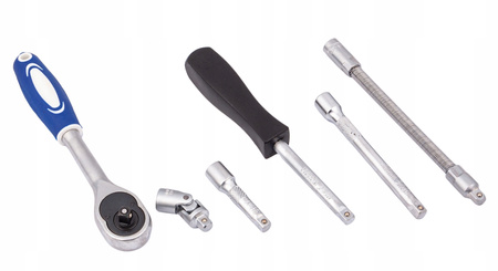 KLUCZE NASADOWE NASADKI TORX BITY 1/4 ZESTAW 38el