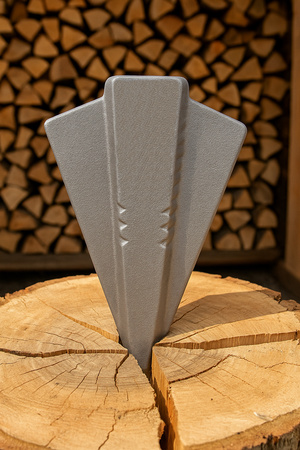 KLIN DO ROZŁUPYWANIA ŁUPANIA DREWNA DRZEWA OPAŁU STALOWY KOŁEK 2,3 KG