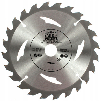 TARCZA PIŁA DO DREWNA WIDIA 160 / 20 T24 INTER