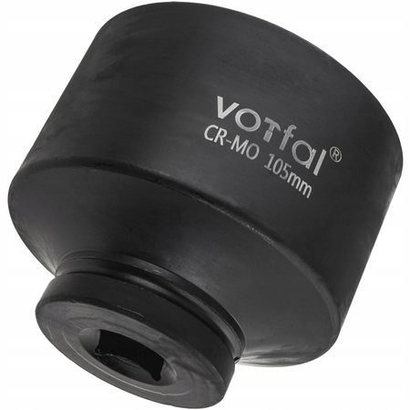 NASADKA UDAROWA NASADOWA 1" CAL KLUCZ UDAROWY 105MM DŁUGA 115MM CR-MO 6KĄT