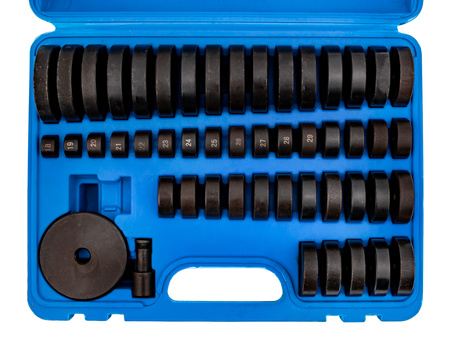 ŚCIĄGACZ TULEI ŁOŻYSK ADAPTERY PRASY 18-74MM 52el