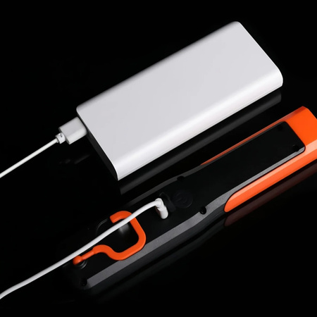 Latarka warsztatowa Lampka LED USB-C Akumulator Magnes Haczyk
