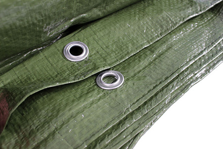 PLANDEKA 8x12 m GRUBA MOCNA DUŻA ZIELONA