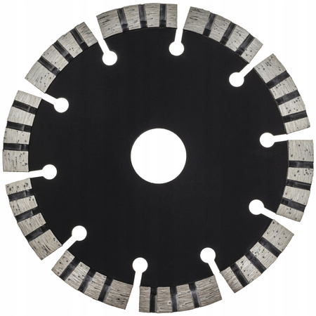 TARCZA DIAMENTOWA SEGMENT DO CIĘCIA BETONU KOSTKI TWARDY BETON 125MM 10MM