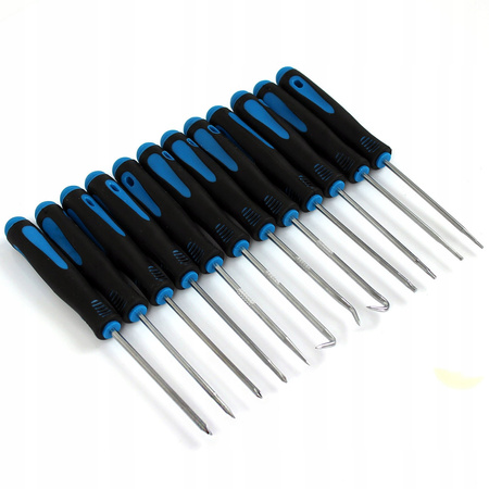 ZESTAW HACZYKI DO ORINGÓW WKRĘTAKI PRECYZYJNE 12el