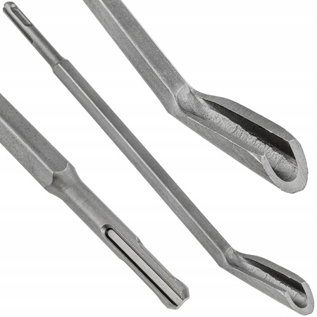 DŁUTO PŁASKIE SDS PLUS DO BETONU PŁYTEK PRZECINAK ŁOPATKA SDS+ 50X250 MM