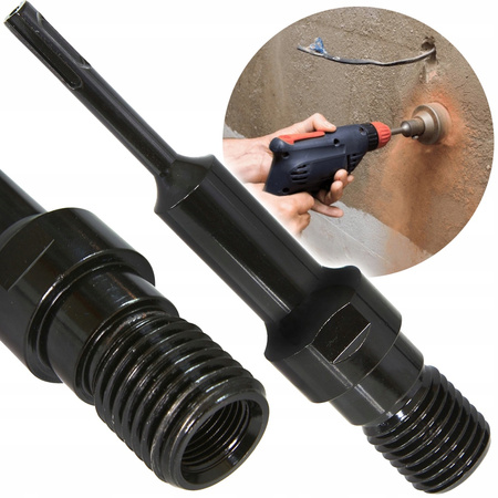 ADAPTER PRZEJŚCIÓWKA PRZEDŁUŻKA SDS PLUS 1.1/4 WIERTŁO KORONOWE OTWORNICA