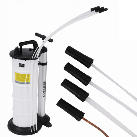 ZLEWARKA WYSYSARKA DO OLEJU 9L RĘCZNA ODSYSARKA 4 SONDY