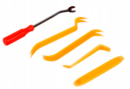 ZESTAW SPINKI SAMOCHODOWE KLIPSY TAPICERKI KOŁKI ŁYŻKI ETUI 230szt.