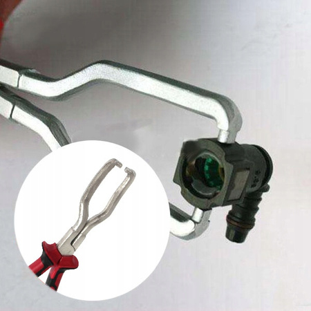 SZCZYPCE DO ZŁĄCZ ZŁĄCZEK PRZEWODÓW PALIWOWYCH VAG BEN OPEL 220 MM