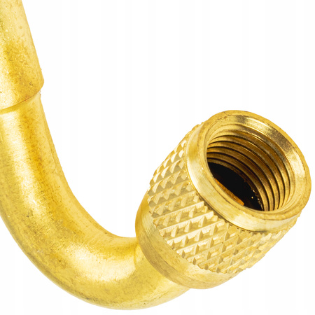 PRZEDŁUŻKA KĄTOWA ADAPTER DO POMPOWANIA KÓŁ OPON 45° WENTYL METALOWA 36 MM