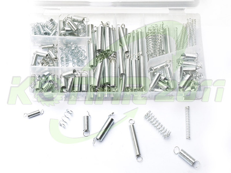 ZESTAW SPRĘŻYNEK SPRĘŻYNKI 200 SZT MIX