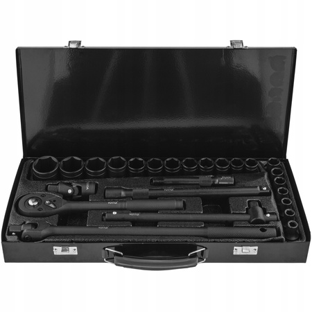 ZESTAW NASADEK UDAROWYCH 8-32MM NASADKI GRZECHOTKA 1/2 UDAR 26EL PRZEDŁUŻKA