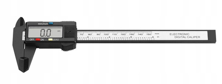SUWMIARKA ELEKTRONICZNA CYFROWA 150 mm ELEKTRYCZNA LCD + ETUI 2 BATERIE
