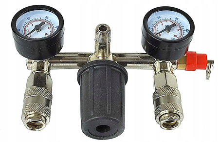 TRÓJNIK ROZDZIELACZ CIŚNIENIOWY DO KOMPRESORA PRESOSTAT 230V