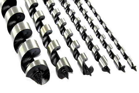 WIERTŁA DO DREWNA 230MM ZESTAW WIERTEŁ 6-25 mm BOX