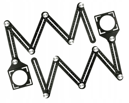 SZABLON PRZYMIAR WZORNIK ZNACZNIK OTWORÓW PŁYTEK