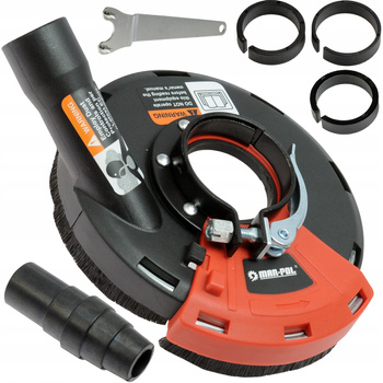 BRUZDOWNICA OSŁONA PRZECIWPYŁOWA DO SZLIFIERKI 125