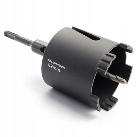 OTWORNICA DIAMENTOWA 82mm /5 M16 SDS+ WIERTŁO DO BETONU CEGŁY SILIKATU