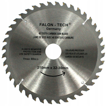 TARCZA PIŁA DO DREWNA WIDIA FT 210 x 32 T40