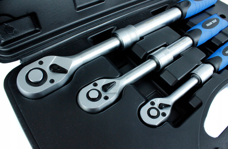 ZESTAW KLUCZY GRZECHOTKA TELESKOPOWA 1/4 3/8 1/2