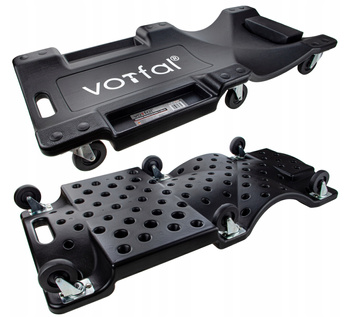 LEŻANKA WARSZTATOWA WÓZEK 36'' Z TWORZYWA 6 KÓŁEK