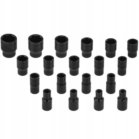 ZESTAW NASADEK UDAROWYCH 8-32MM NASADKI GRZECHOTKA 1/2 UDAR 26EL PRZEDŁUŻKA