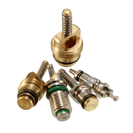 ZAWORKI DO KLIMATYZACJI ZESTAW ZAWORKÓW Z KLUCZEM