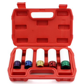 NASADKI UDAROWE ZESTAW DO FELG ALUFELG ALUMINIOWYCH 15-22 MM 1/2 DŁUGIE