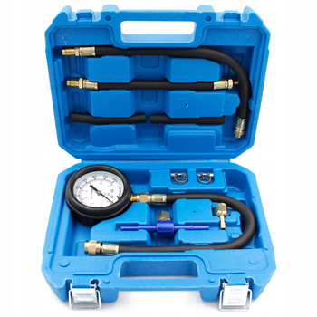 TESTER MIERNIK CIŚNIENIA SPRĘŻANIA PALIWA WTRYSK BENZYNA Bar/PSI 10 el.